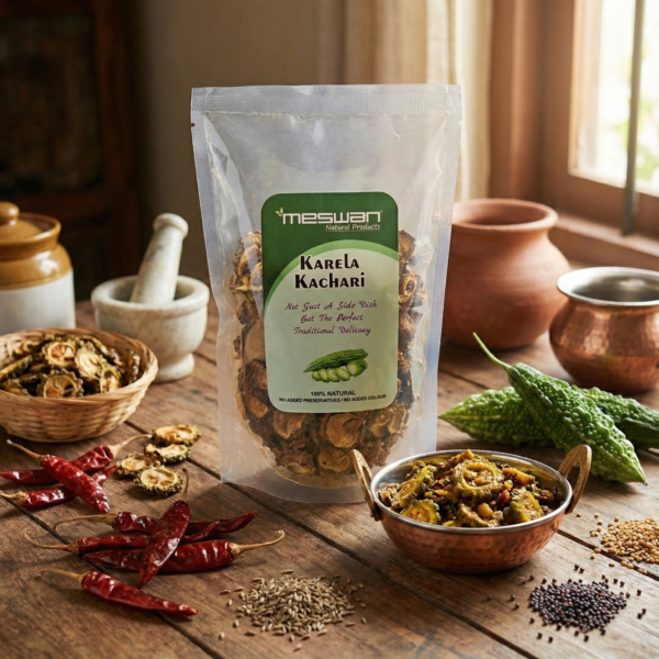 Karela Kachari – 100% Natural Indian Dry Vegetable | No Preservatives