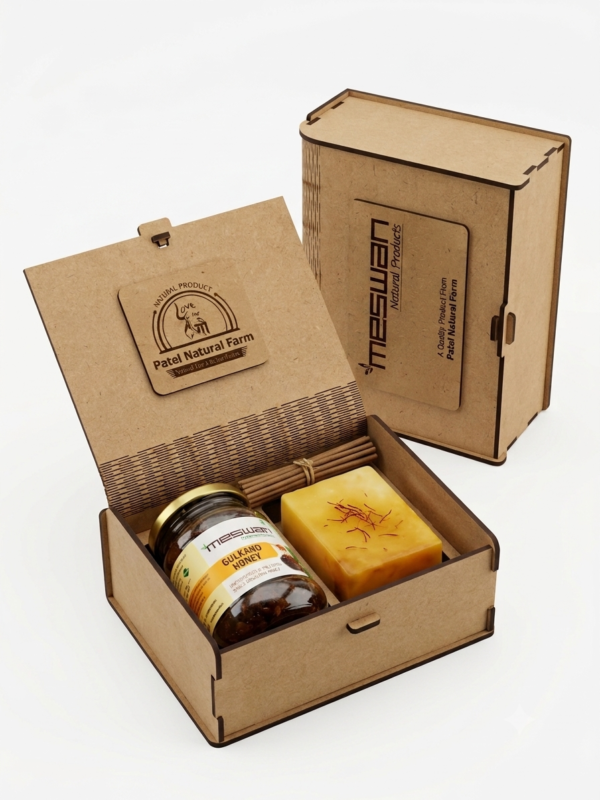 Care & Delight Wooden Gift Box