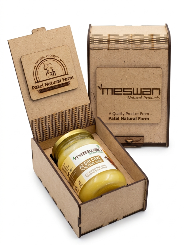 A2 Ghee Wooden Gift Box